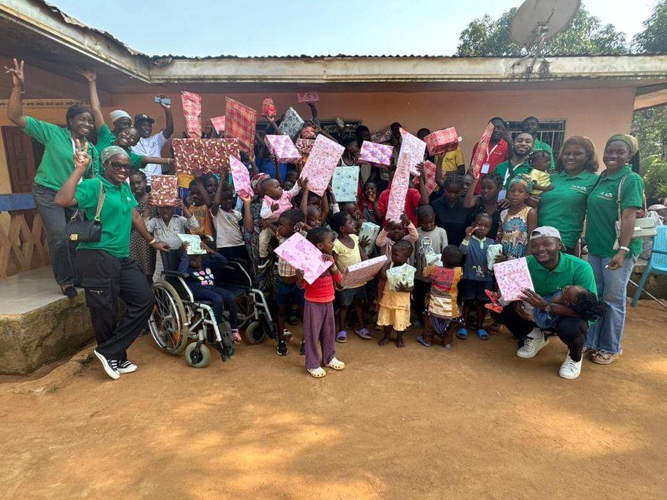 The J&A Oben Foundation shares the love of Christmas with Orphans of the St. Augustine Orphanage. - Cover Image